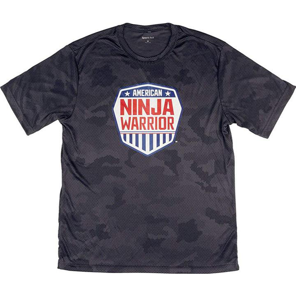 American Ninja Warrior Men's Camo Performance T-Shirt