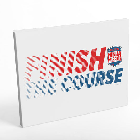 American Ninja Warrior Finish The Course Wall Art