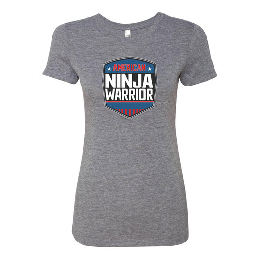 American Ninja Warrior Logo Women's Tri-Blend Short Sleeve T-Shirt