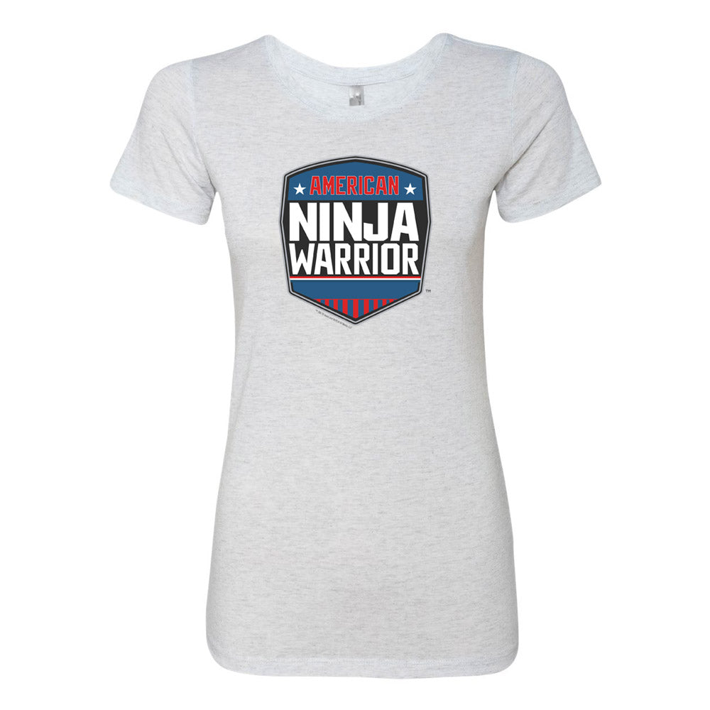 American Ninja Warrior Logo Women's Tri-Blend Short Sleeve T-Shirt