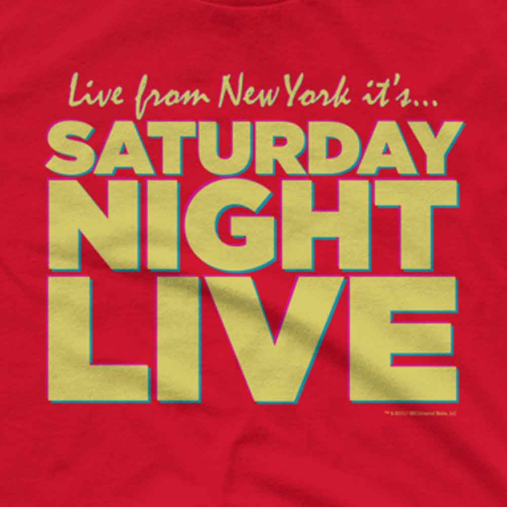 Saturday Night Live Live from New York Men's Short Sleeve T-Shirt