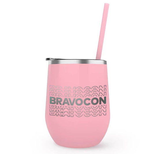 BravoCon 12 oz Stainless Steel Wine Tumbler