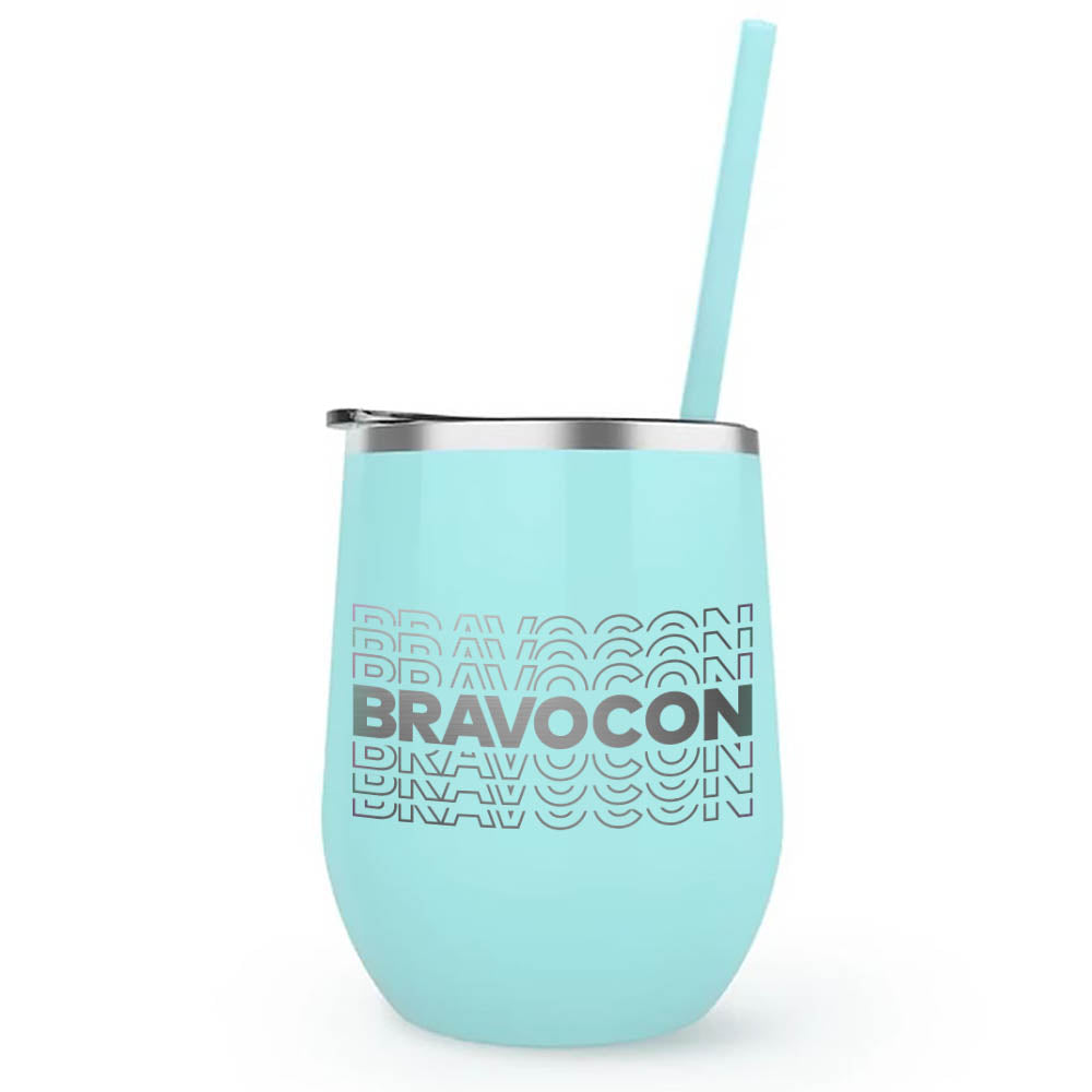 BravoCon 12 oz Stainless Steel Wine Tumbler