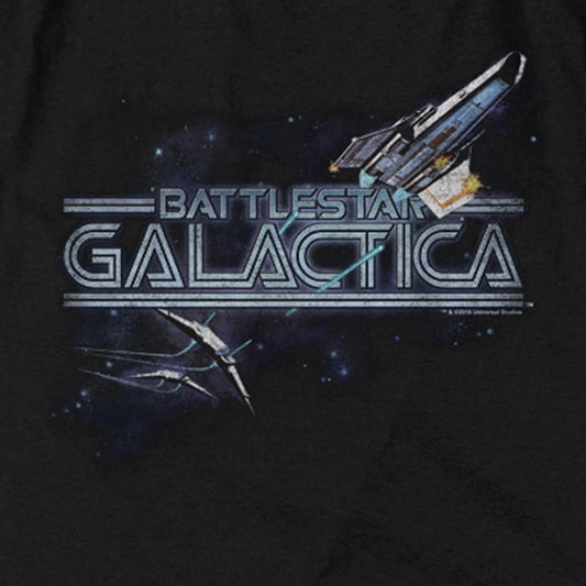 Battlestar Galactica Cylon Pursuit Men's Short Sleeve T-Shirt