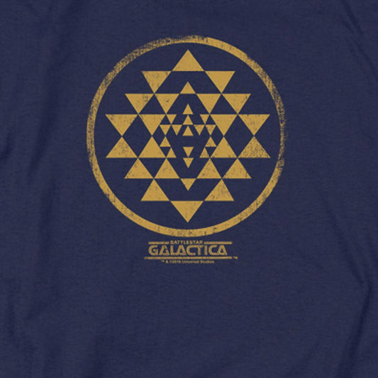 Battlestar Galactica Gold Squadron Patch Men's Short Sleeve T-Shirt