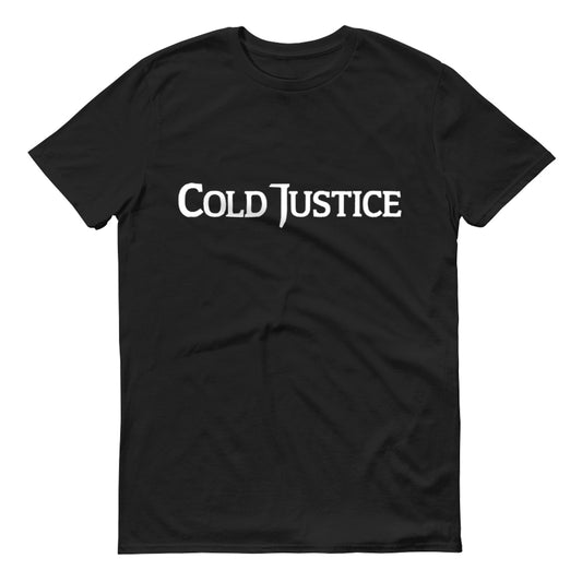 Cold Justice Logo Adult Short Sleeve T-Shirt