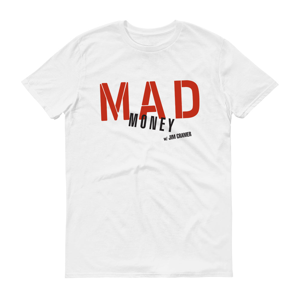 Mad Money with Jim Cramer Logo Adult Short Sleeve T-Shirt