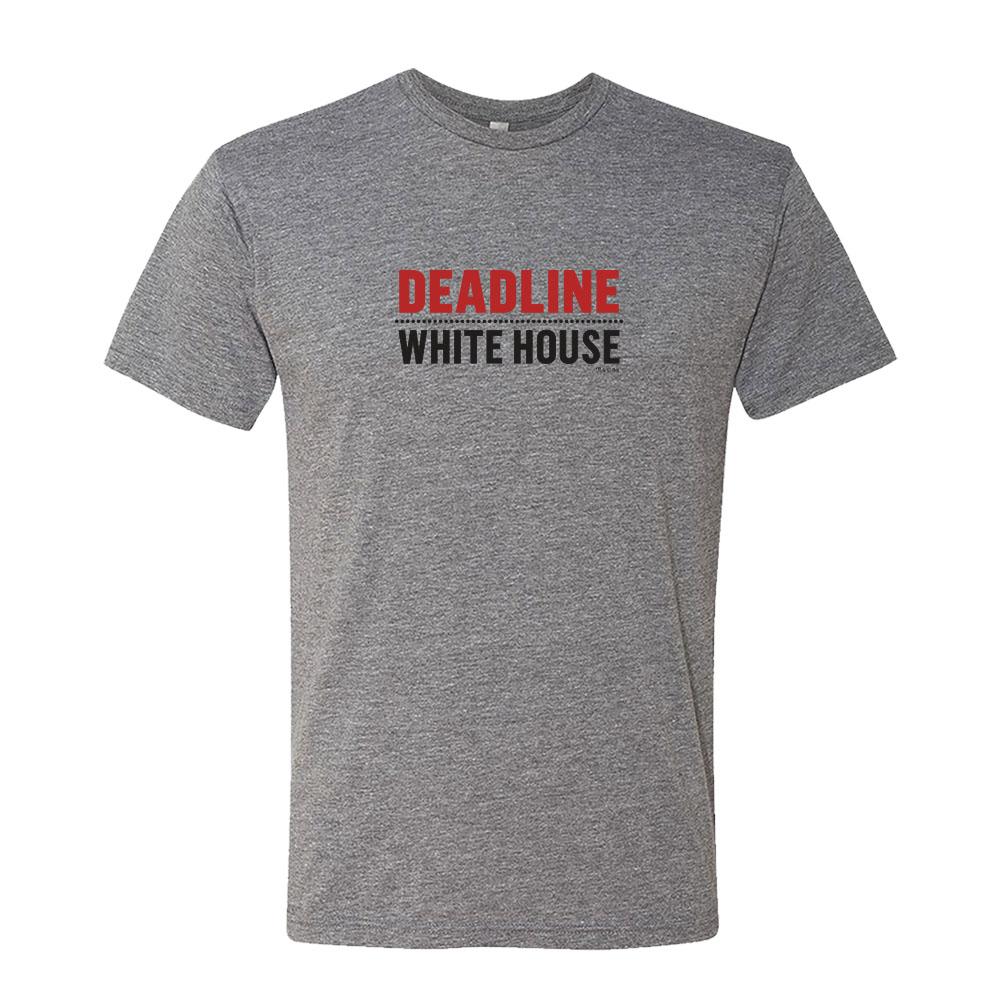 Deadline: White House LOGO Men's Tri-Blend T-Shirt