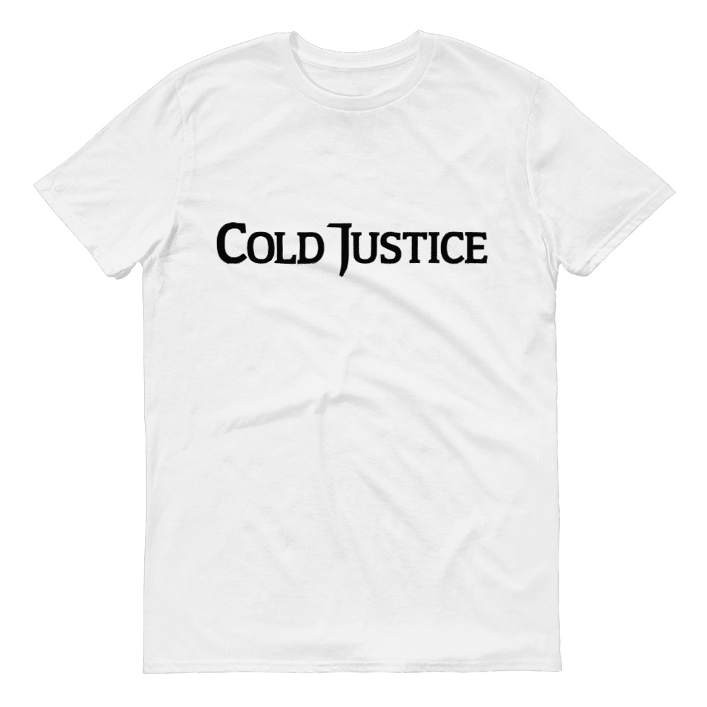 Cold Justice Logo Adult Short Sleeve T-Shirt