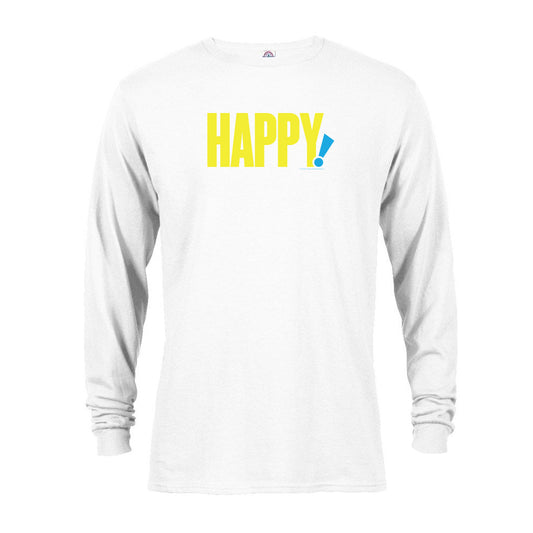 Happy! Logo Adult Long Sleeve T-Shirt