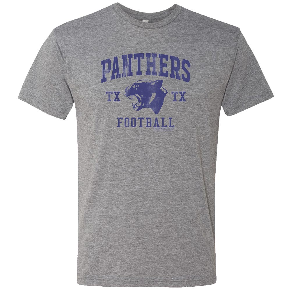 Friday Night Lights Panthers Men s Tri Blend Short Sleeve T Shirt