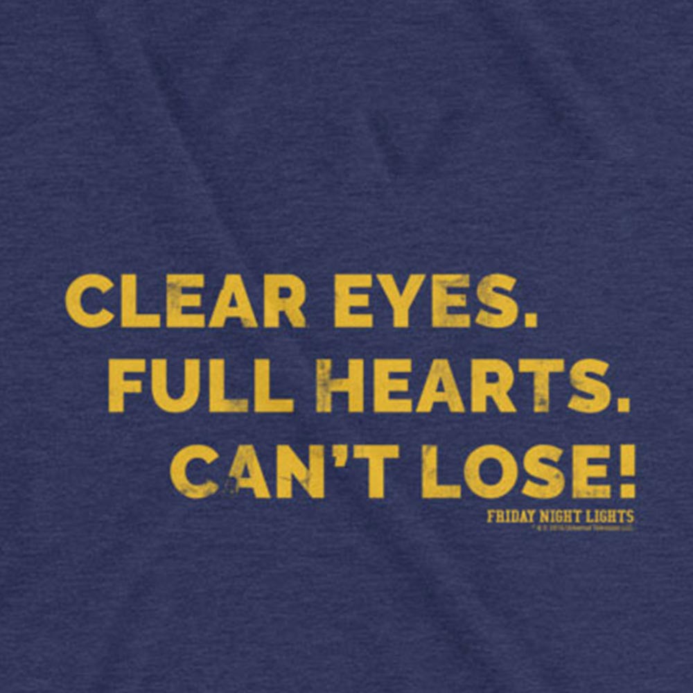 Friday Night Lights Clear Eyes Men's Short Sleeve T-Shirt