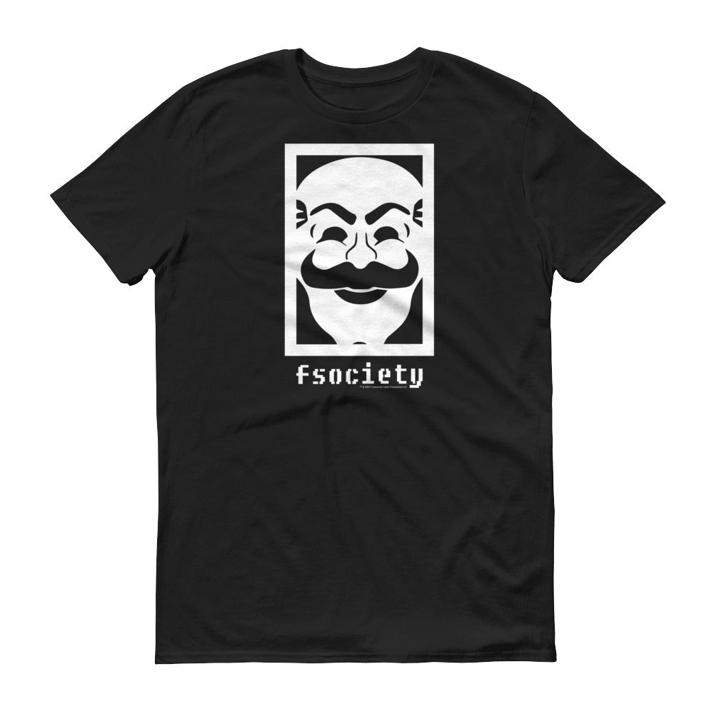 Mr. Robot fsociety Adult Short Sleeve T-Shirt