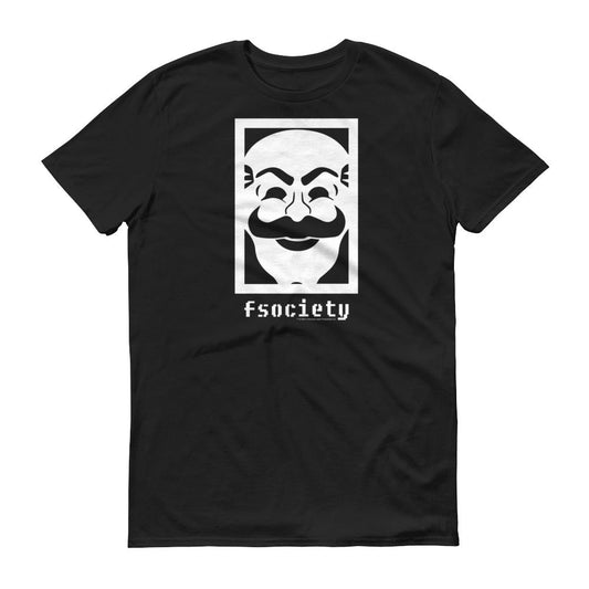 Mr. Robot fsociety Adult Short Sleeve T-Shirt