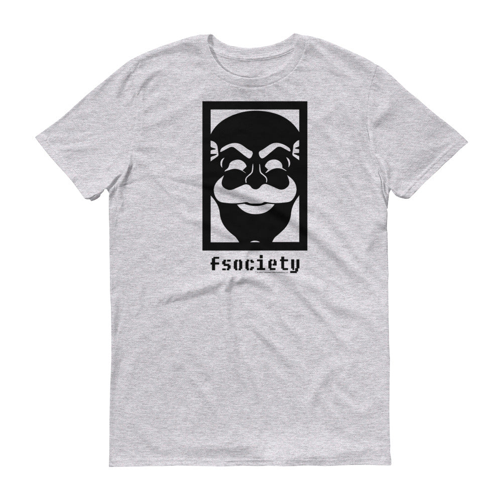 Mr. Robot fsociety Adult Short Sleeve T-Shirt