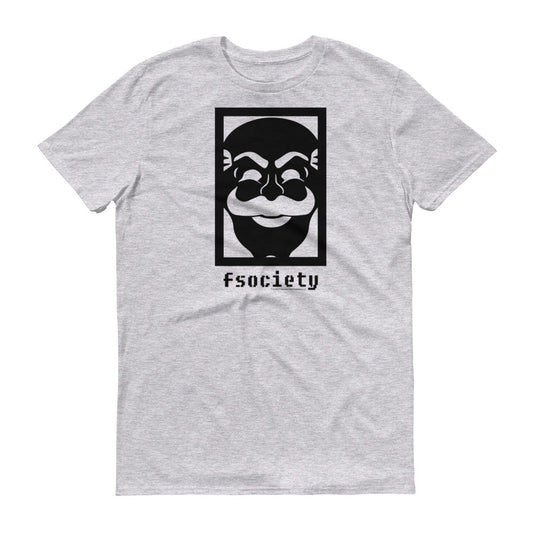 Mr. Robot fsociety Adult Short Sleeve T-Shirt