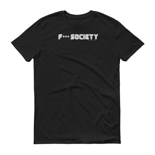 Mr. Robot F*** Society Adult Short Sleeve T-Shirt