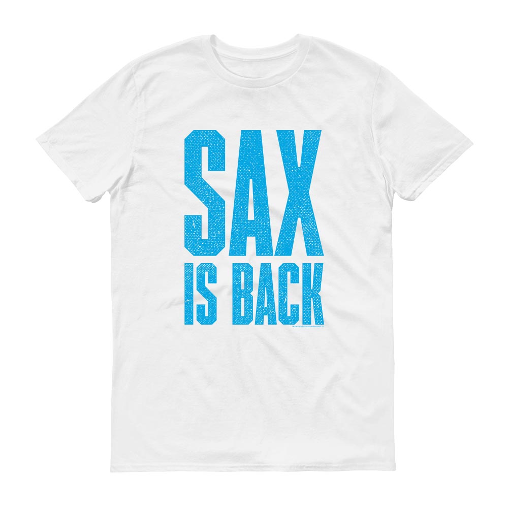 Happy! Sax is Back Men's Short Sleeve T-Shirt