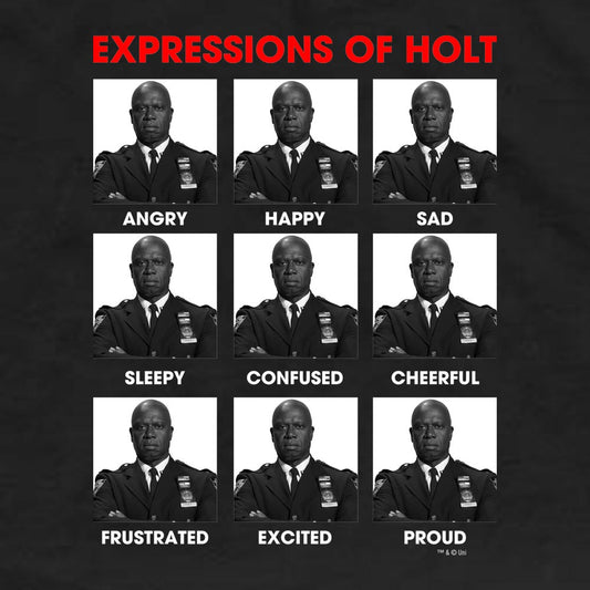 Brooklyn Nine-Nine Expressions of Holt T-Shirt