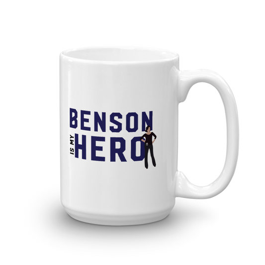 Law & Order: SVU Benson is My Hero White Mug