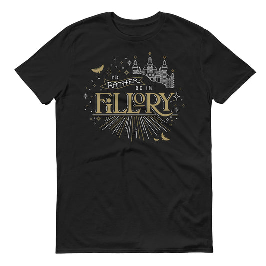 The Magicians I'd Rather be in Fillory Men's Short Sleeve T-Shirt