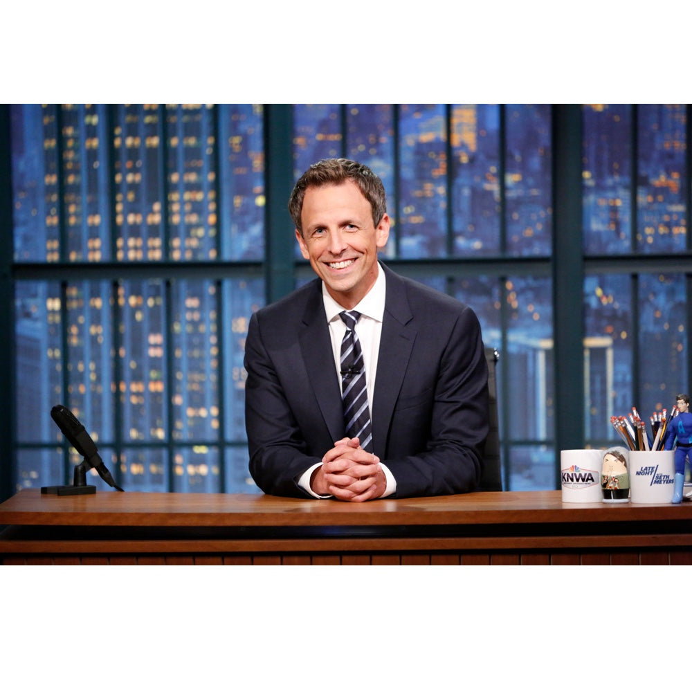 Late Night With Seth Meyers 15 oz White Mug