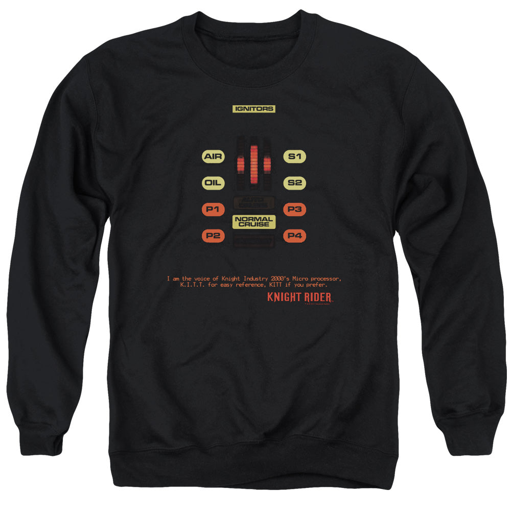 Knight Rider KITT Console Crew Neck Sweatshirt