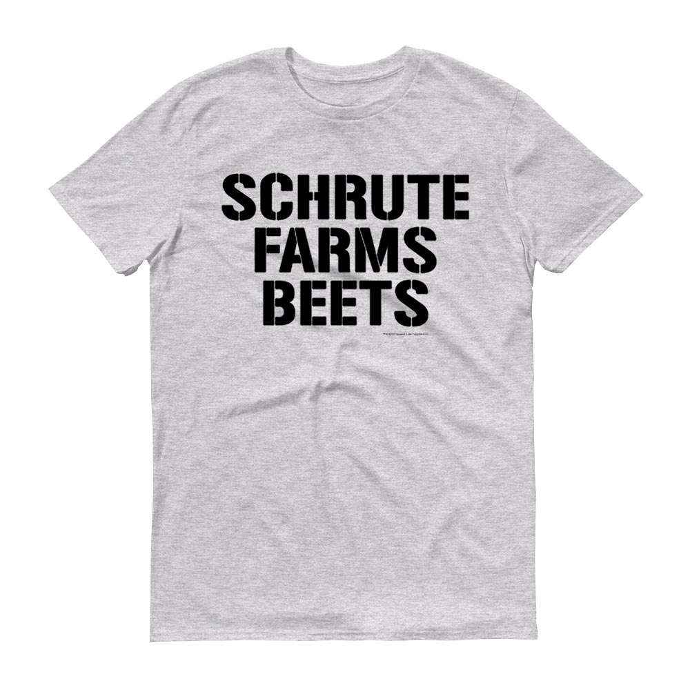 The Office Schrute Farms Beets Men's Short Sleeve T-Shirt