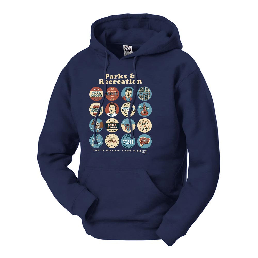Parks and Recreation Quote Mash-Up Hoodie