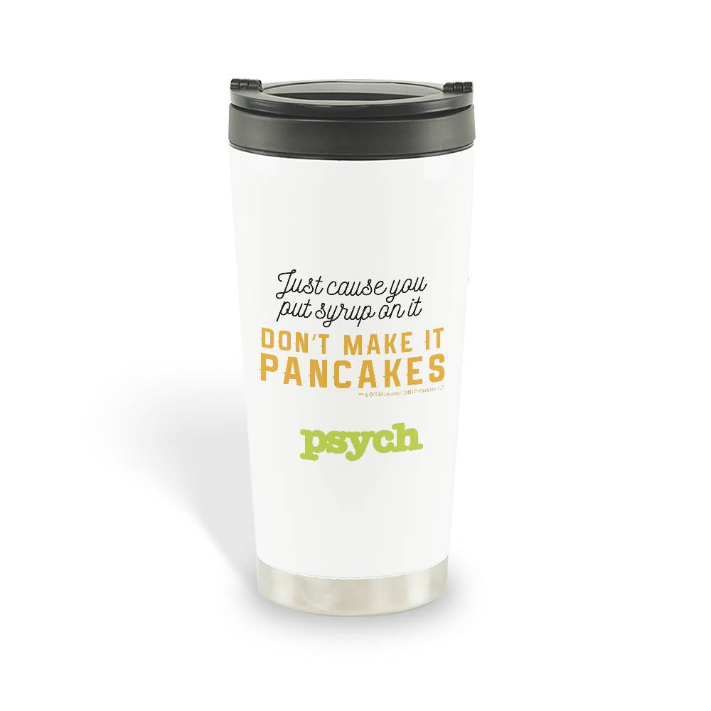 Psych Pancakes Travel Mug