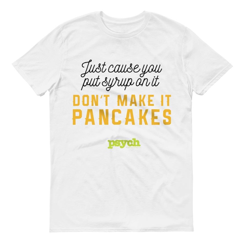 Psych Pancakes Men's Short Sleeve T-Shirt