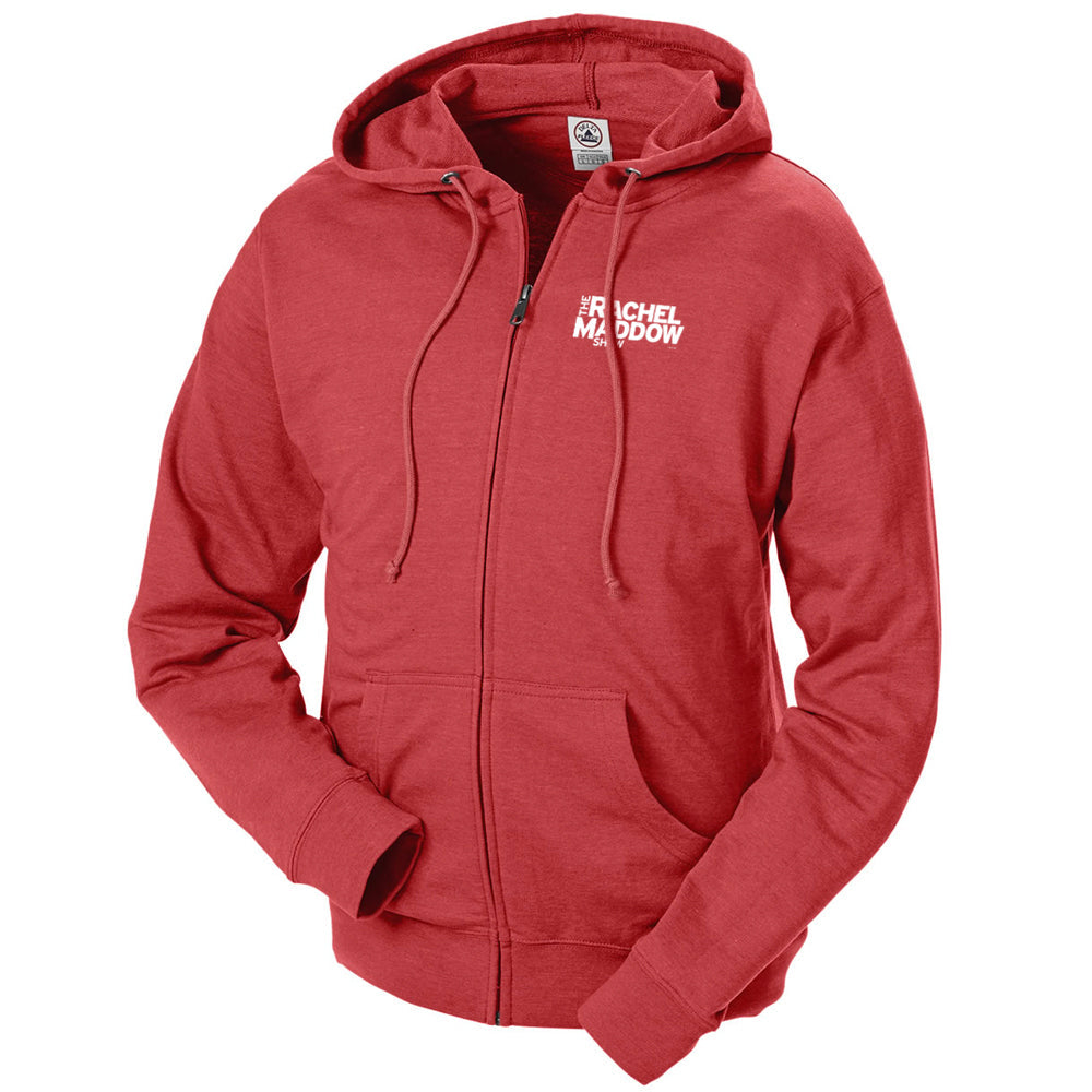 The Rachel Maddow Show French Terry Zip-Up Hoodie