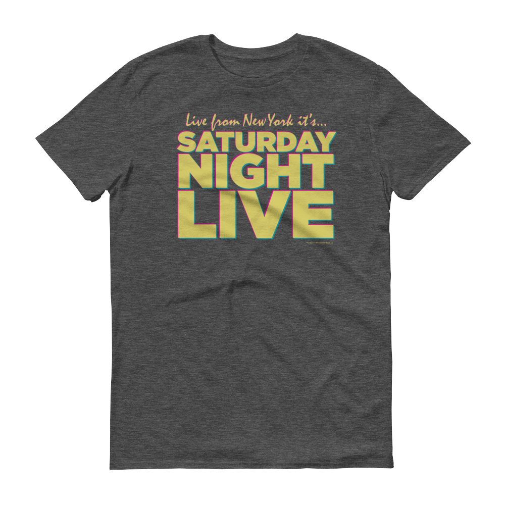 Saturday Night Live Live from New York Men's Short Sleeve T-Shirt