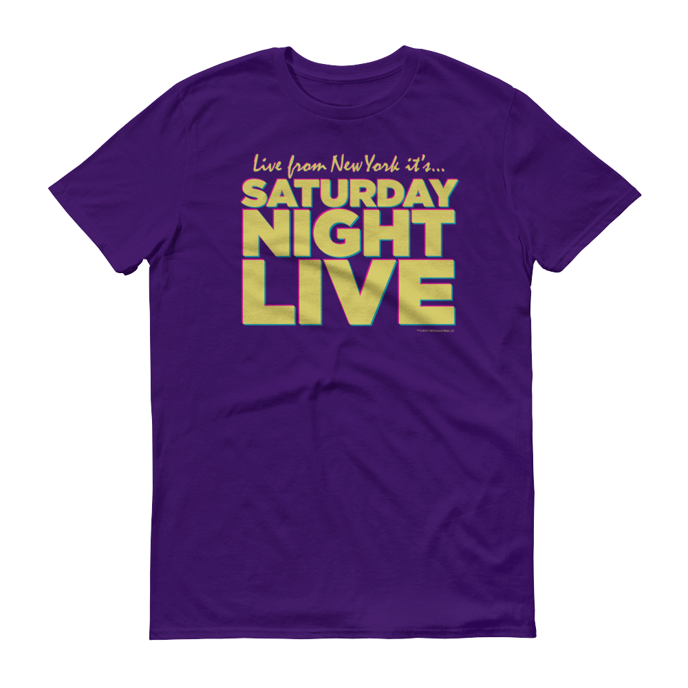 Saturday Night Live Live from New York Men's Short Sleeve T-Shirt