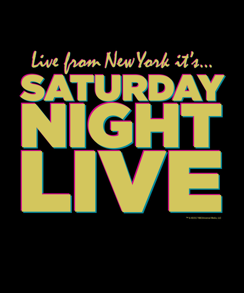 Saturday Night Live Live from New York Men's Short Sleeve T-Shirt