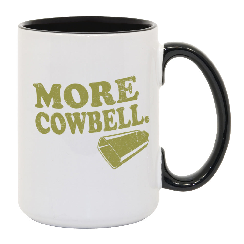 Saturday Night Live More Cowbell White and Black Mug