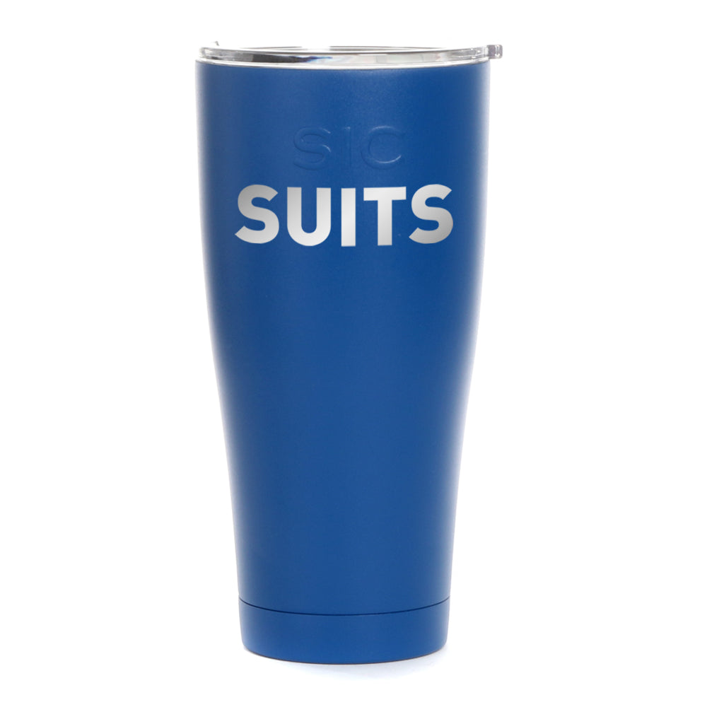 Suits Logo Laser Engraved SIC Tumbler