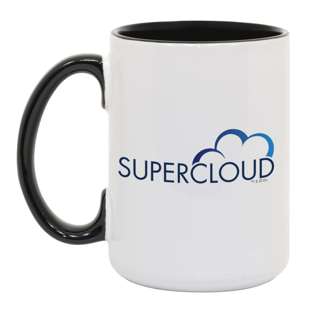 Superstore Supercloud White and Black Mug