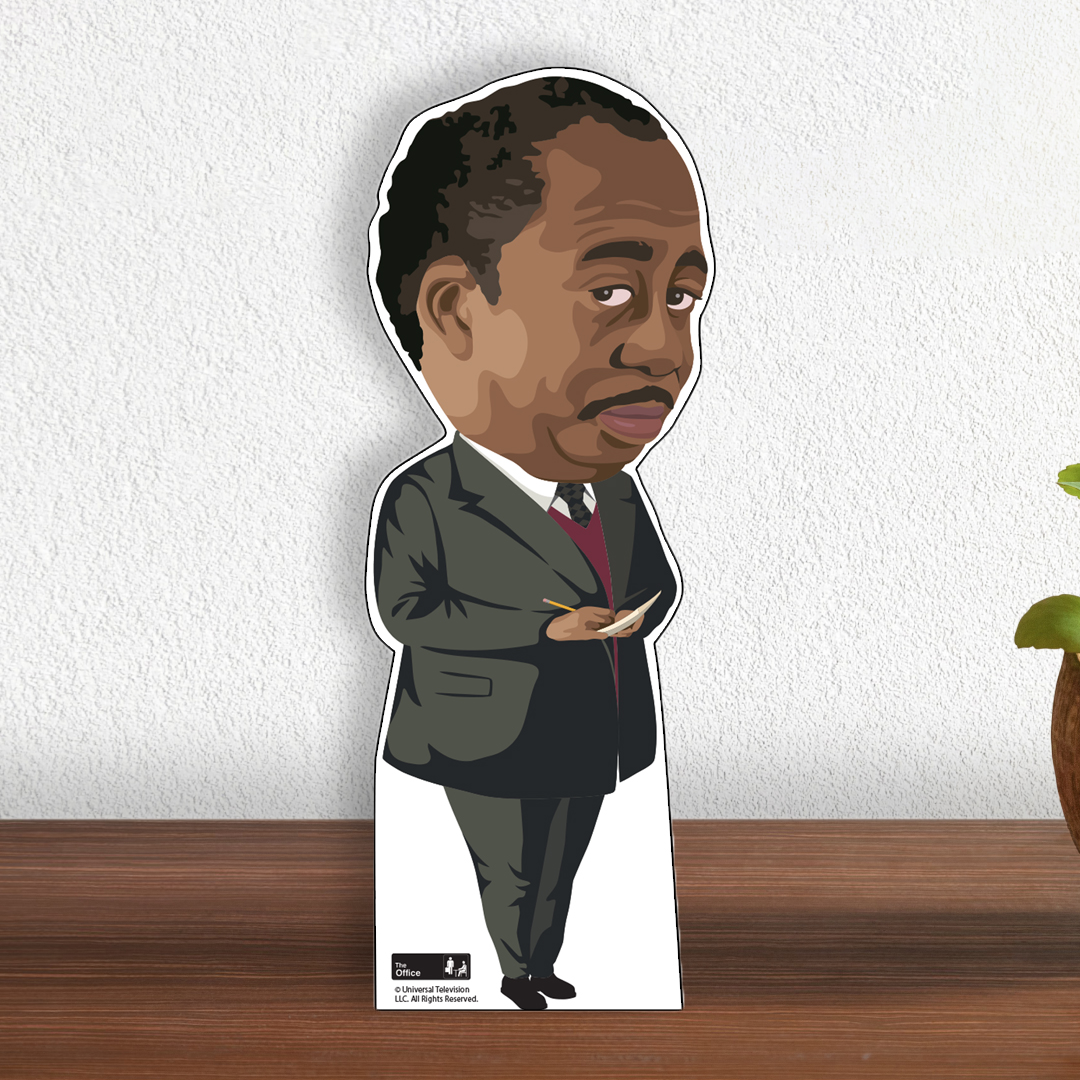 The Office Flat Stanley Hudson Mini Tabletop Standee