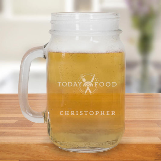 TODAY Food Personalized Mason Jar