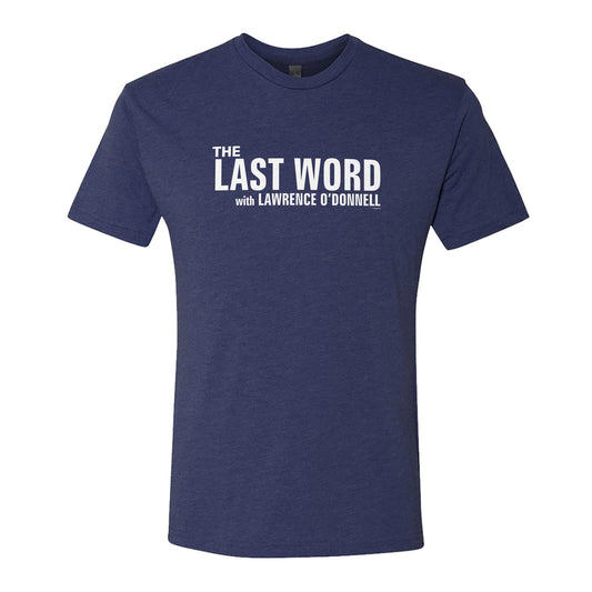 The Last Word with Lawrence O'Donnell Men's Tri-Blend Short Sleeve T-Shirt