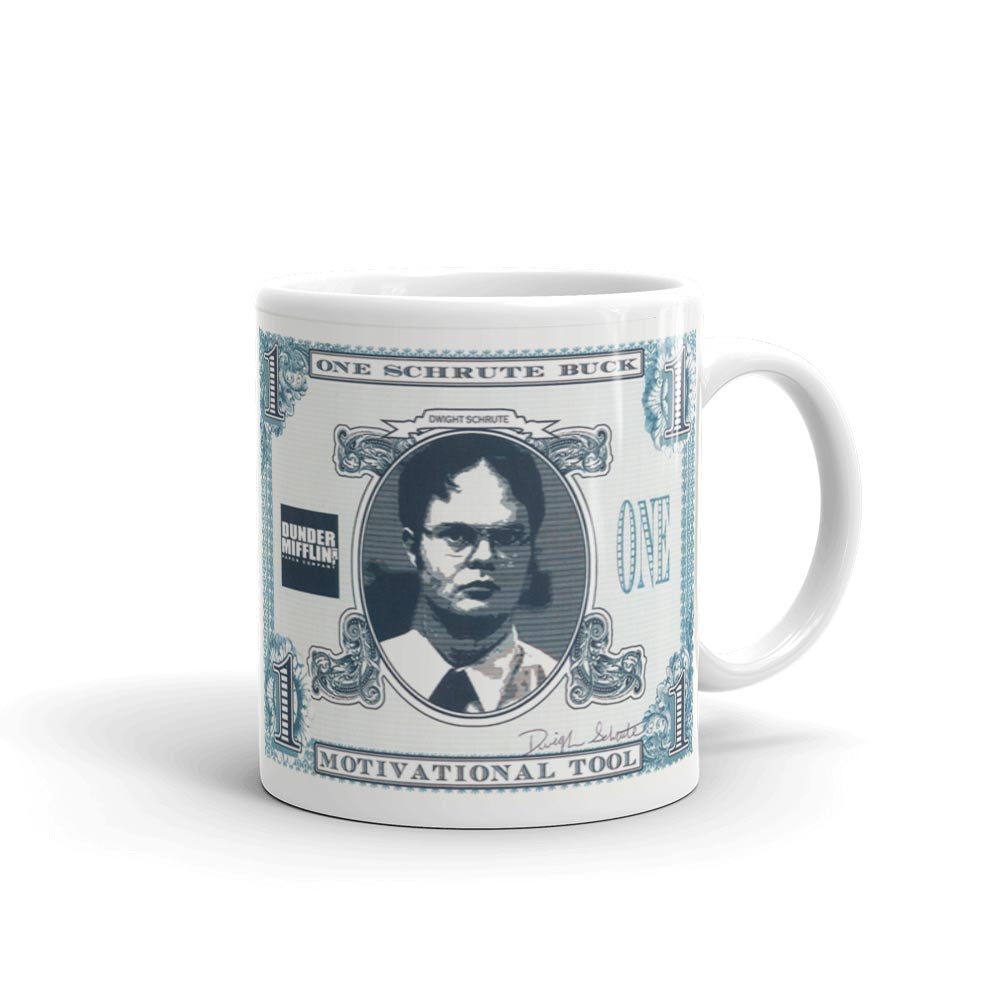 The Office Schrute Buck 11oz White Mug