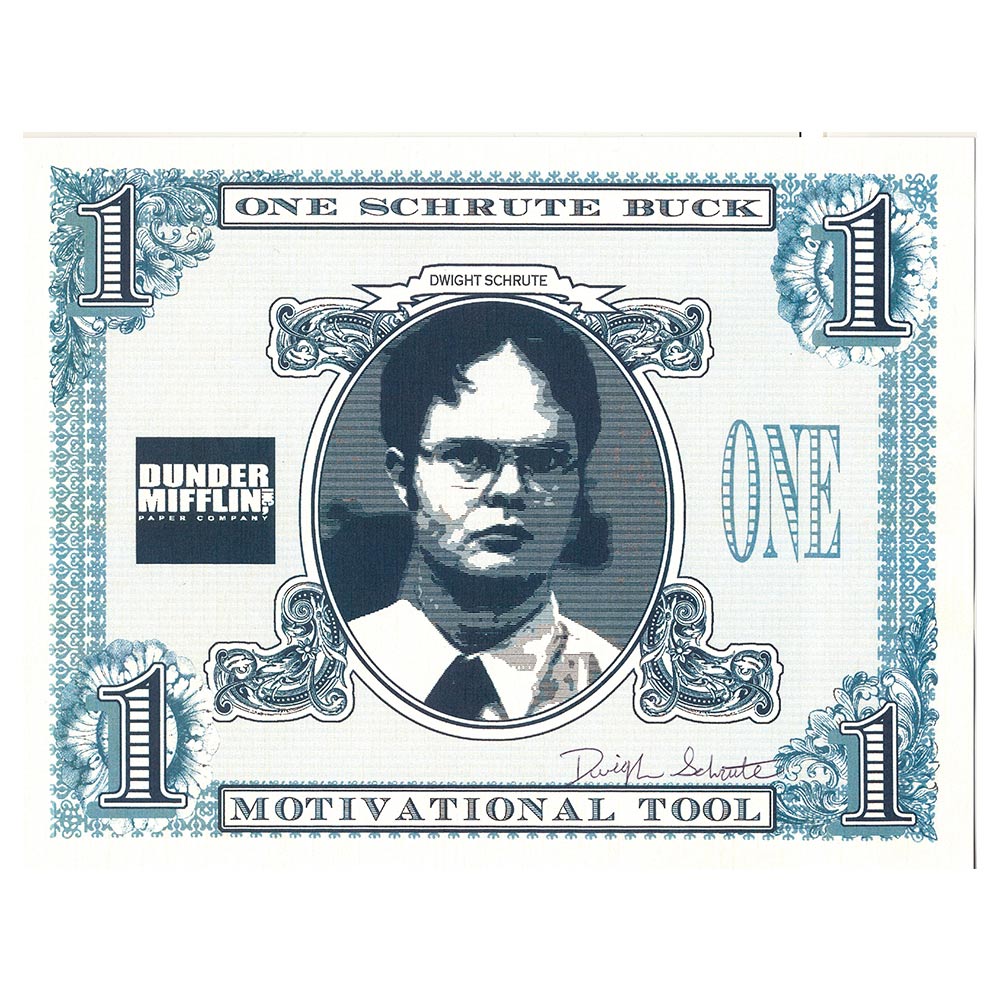 The Office Schrute Buck 11oz White Mug