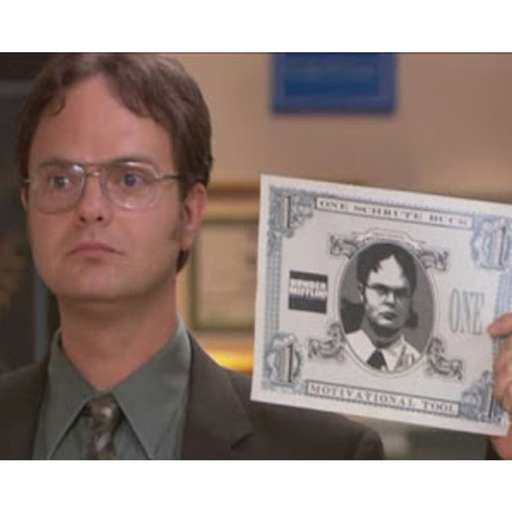 The Office Schrute Buck Motivational Tool Poster - 18x24