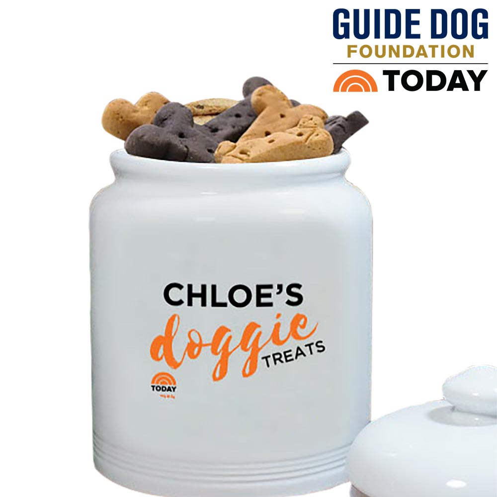 TODAY Personalized Doggie Treat Jar