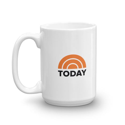 TODAY Logo 15 oz White Mug