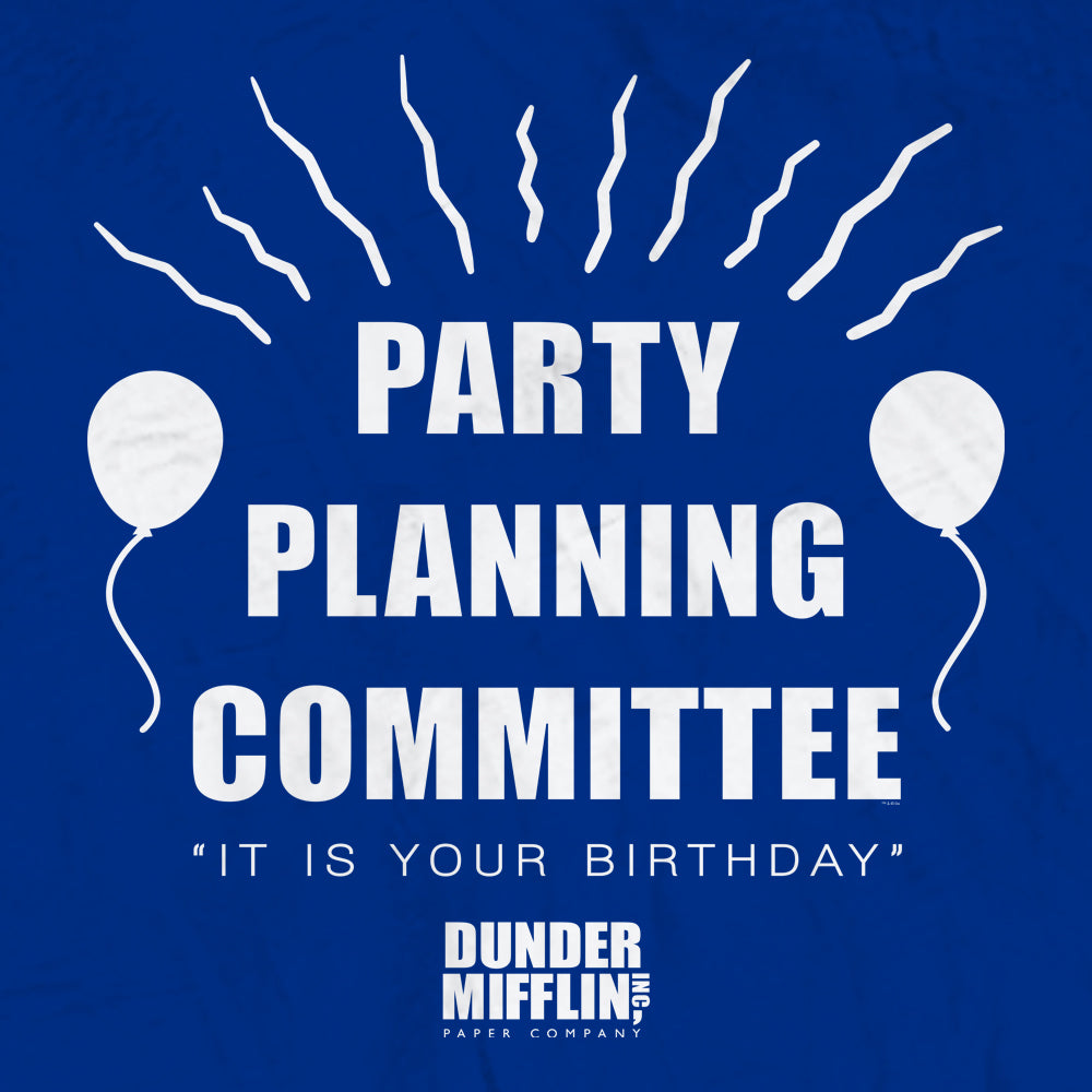 The Office Party Planning Committee Sherpa Blanket