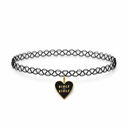 Girls Like Girls Charm Choker