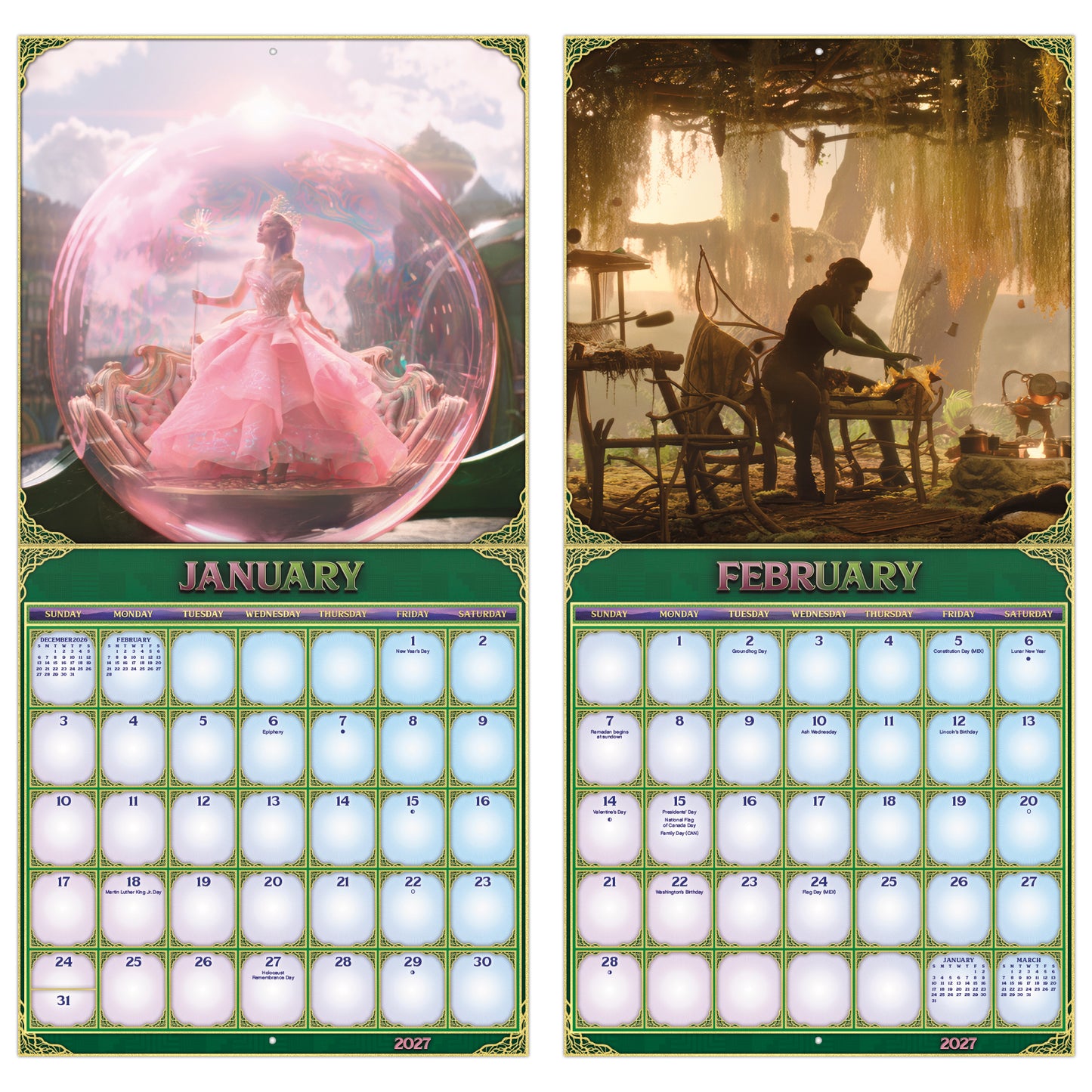 Wicked 2027 Wall Calendar-4