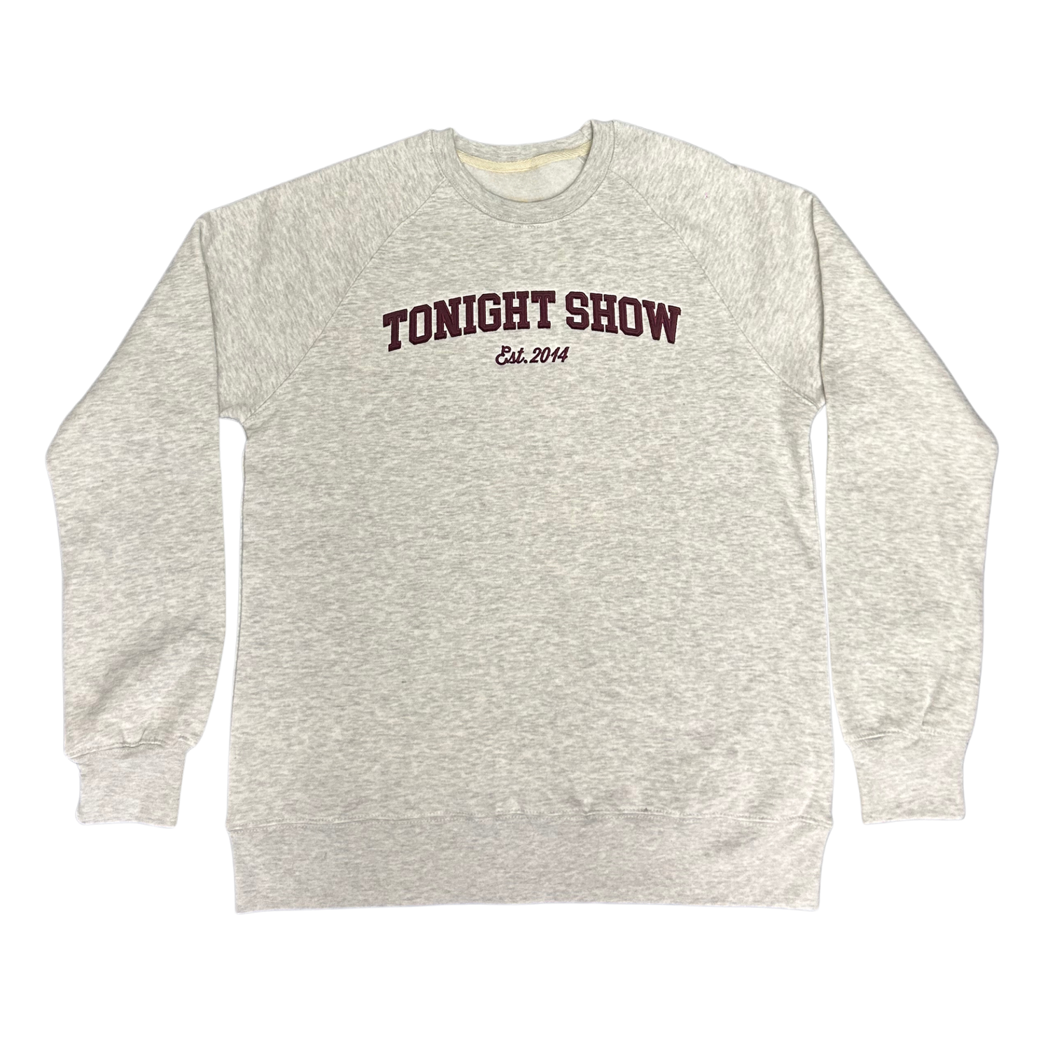 Tonight Show est. 2014 Collegiate Crewneck - Grey - S